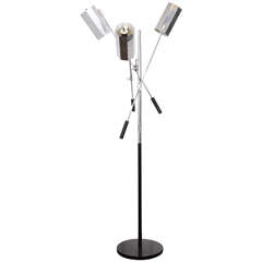 A Mid Century Adjustable Floor Lamp by Gino Sarfatti for Arteluce