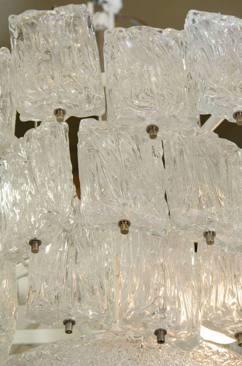 Kronleuchter aus Muranoglas von Barovier & Toso (Glas)