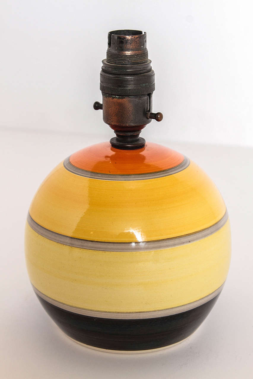 European Modernist Ceramic Lamps by Lallemant, Murray, Cooper, Guillard