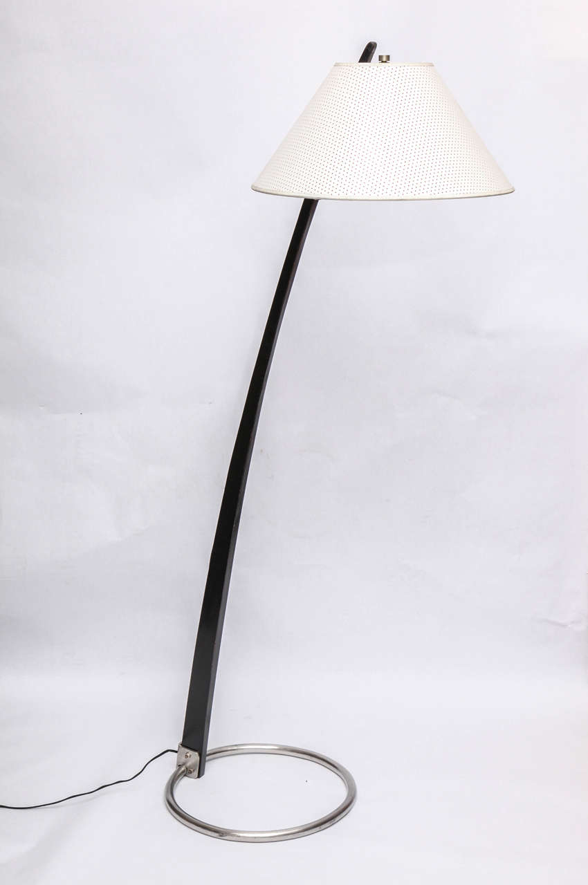  J.T. Kalmar Floor Lamp Mid Century Modern Austria 1950's
New Socket and Rewired