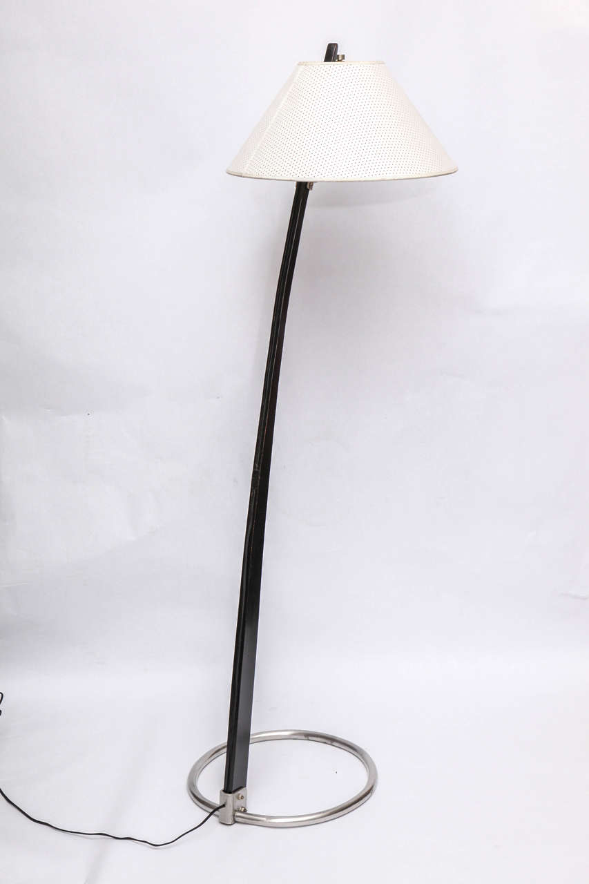 Mid-20th Century J.T. Kalmar Floor Lamp Mid Century Modern Austria 1950's For Sale