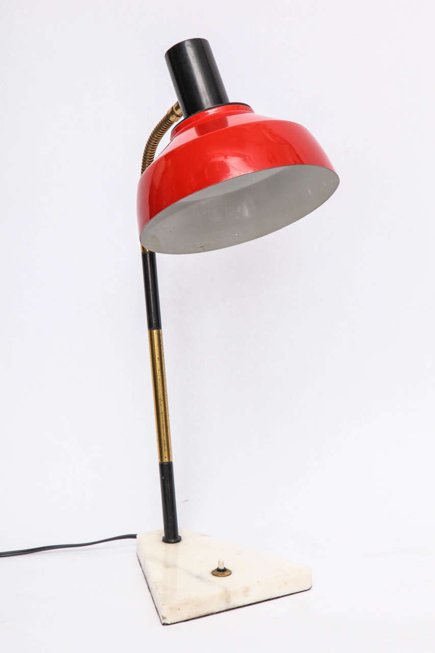 Mid-20th Century 1950s Articulated Table Lamp by Stilux