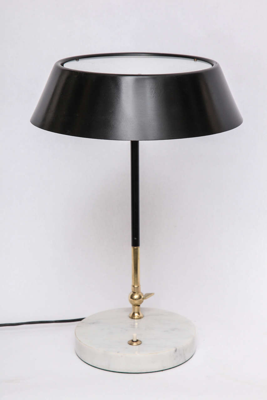 1950s Articulated Table Lamp Signed Stilux 2