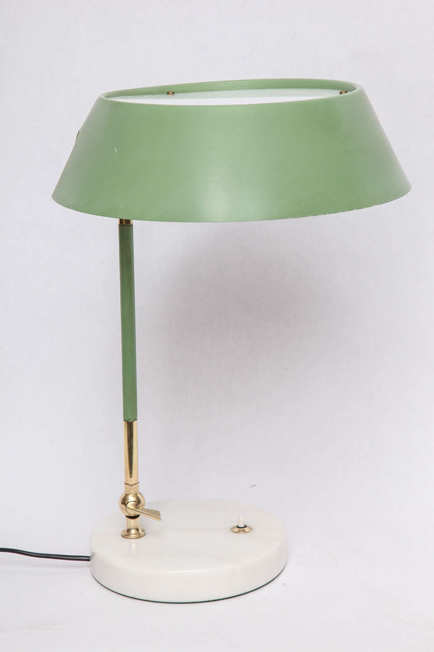 Mid-20th Century 1950s Articulated Table Lamp Signed Stilux