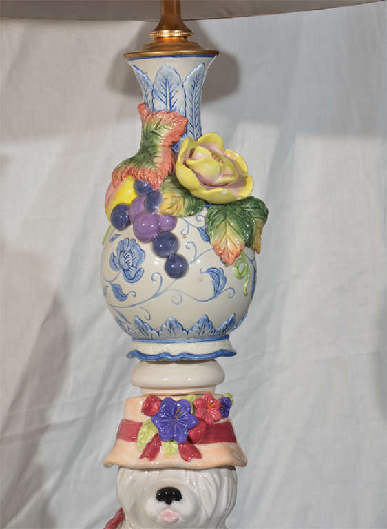 Whimsical, custom made Floor Lamps at 1stdibs