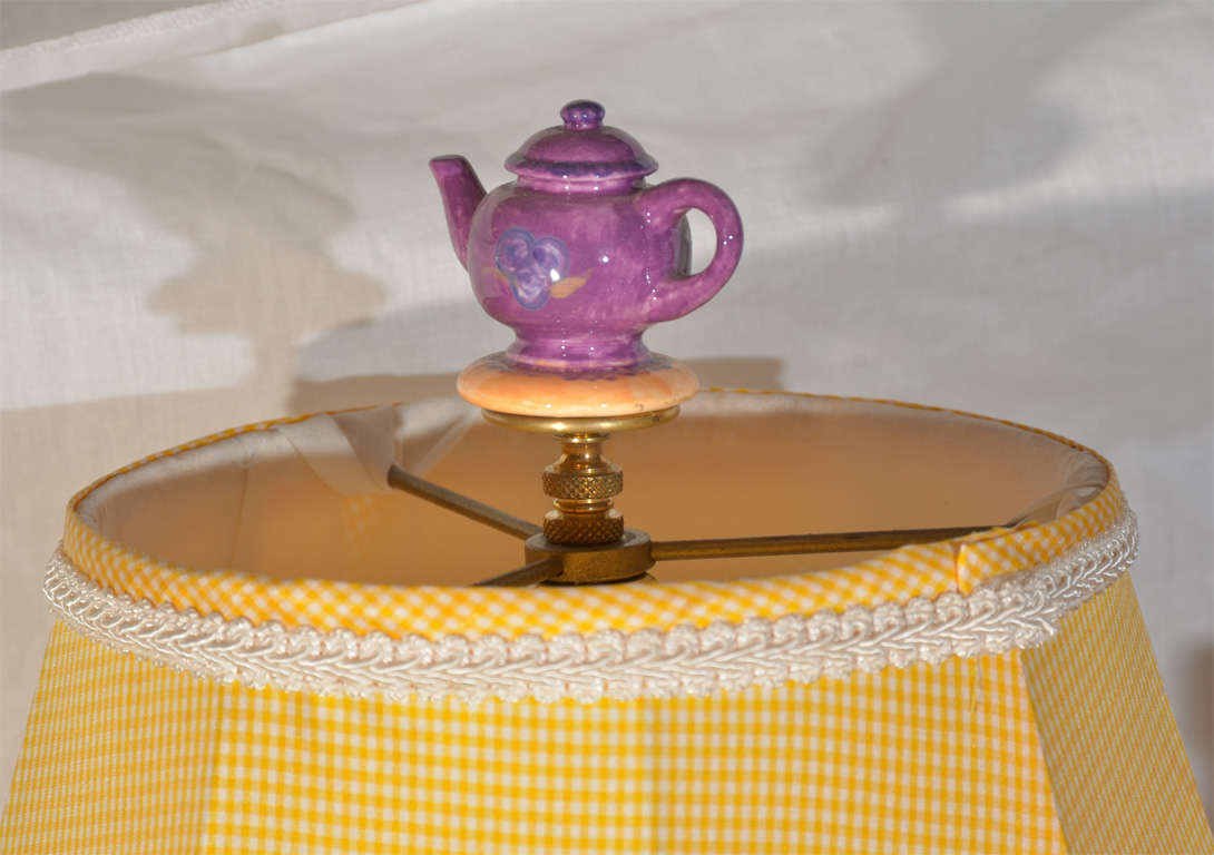 Whimsical, custom made Floor Lamps at 1stdibs