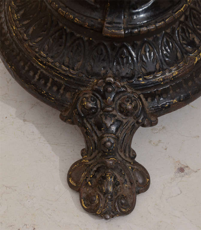 Pr. Victorian Cast Iron Pub Tables 1