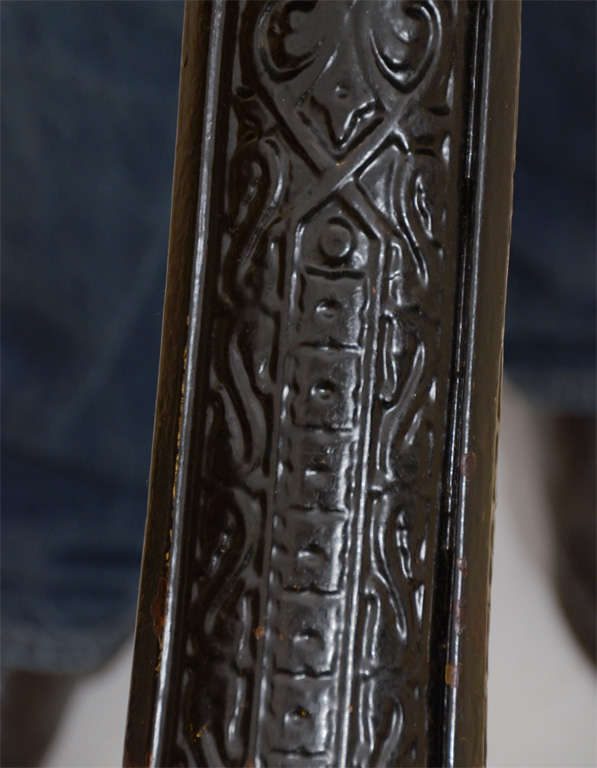 Pr. Victorian Cast Iron Pub Tables 6