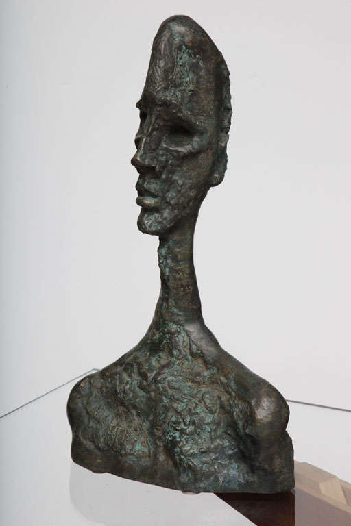 "Giacometti's Soul"  Rare bust by Phillip & Kelvin LaVerne