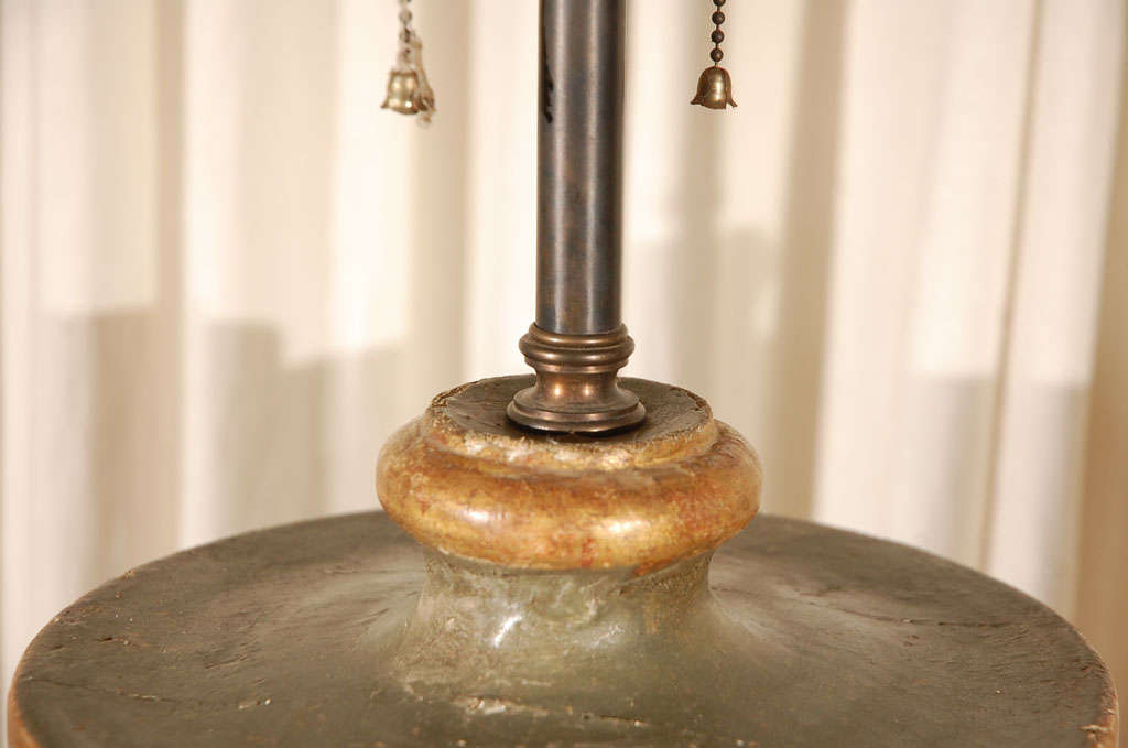 Pair of  Lamps From 19th Century Finials In Excellent Condition In Los Angeles, CA