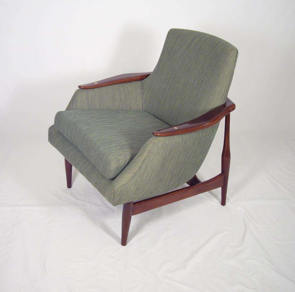 Pair of Scandinavian Style Armchairs