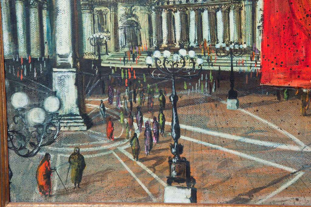 View of St. Peter's Cathedral, Rome, by Ida Pellai For Sale 1