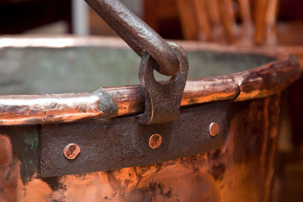 Large American Apple Butter Kettle For Sale at 1stDibs