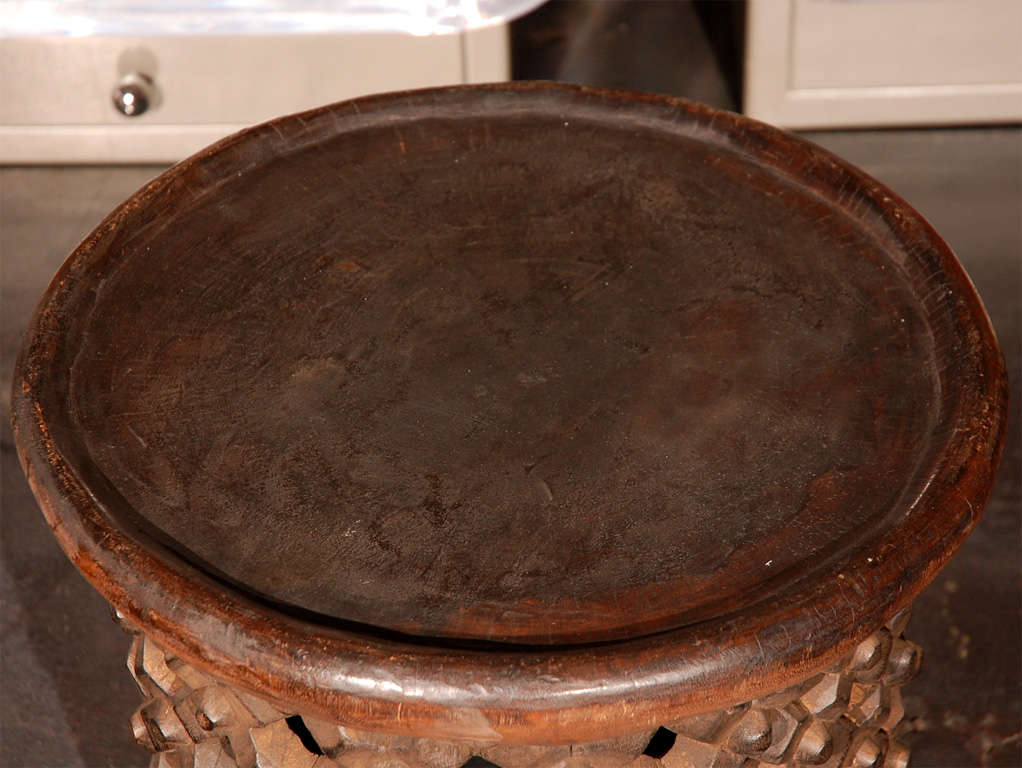 20th Century African Drum Table  from Cameroon