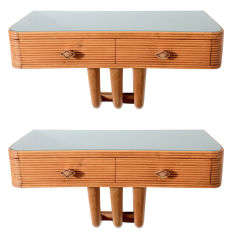 Pair of Borsani Consoles