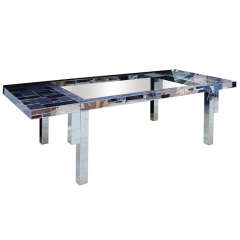Vintage Spectacular City Scape Series Paul Evans Dining Table