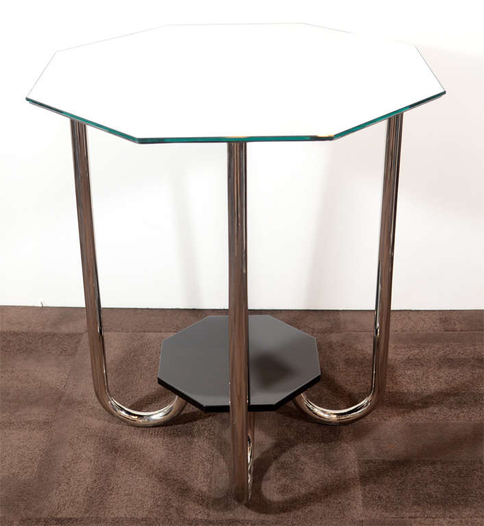 Art Deco Occasional Table Designed by Wolfgang Hoffman 4