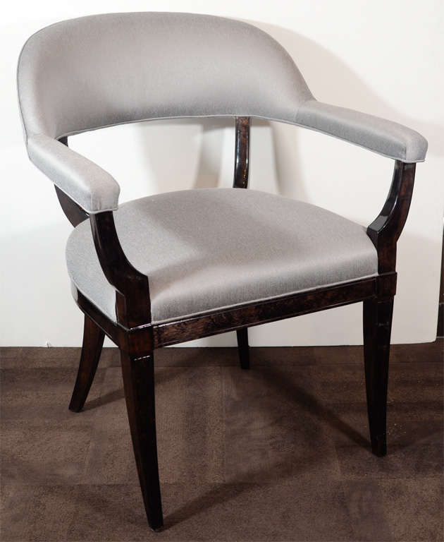 Pair of 1950s Elegant Occasional Arm Chairs