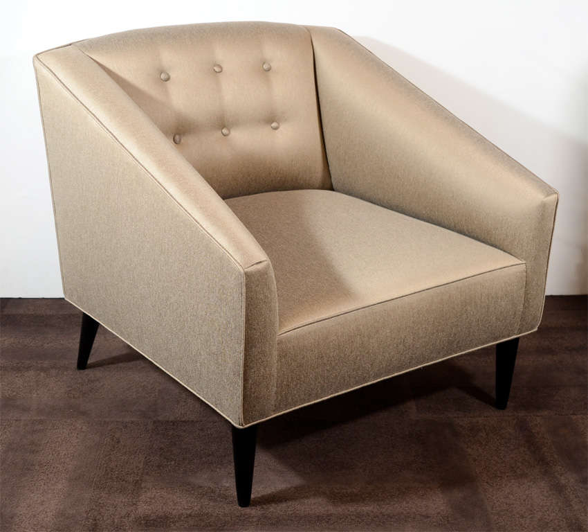 Pair of Modernist Occasional Chairs at 1stdibs