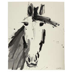 Horse Painting by Jenna Snyder-Phillips