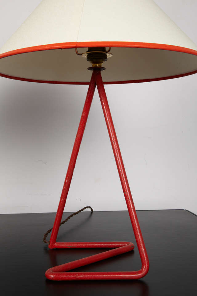 Pair of Jean Royère Zig Zag lamps at 1stDibs jean royere lamp, royere