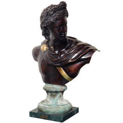 Bronze Bust of Apollo