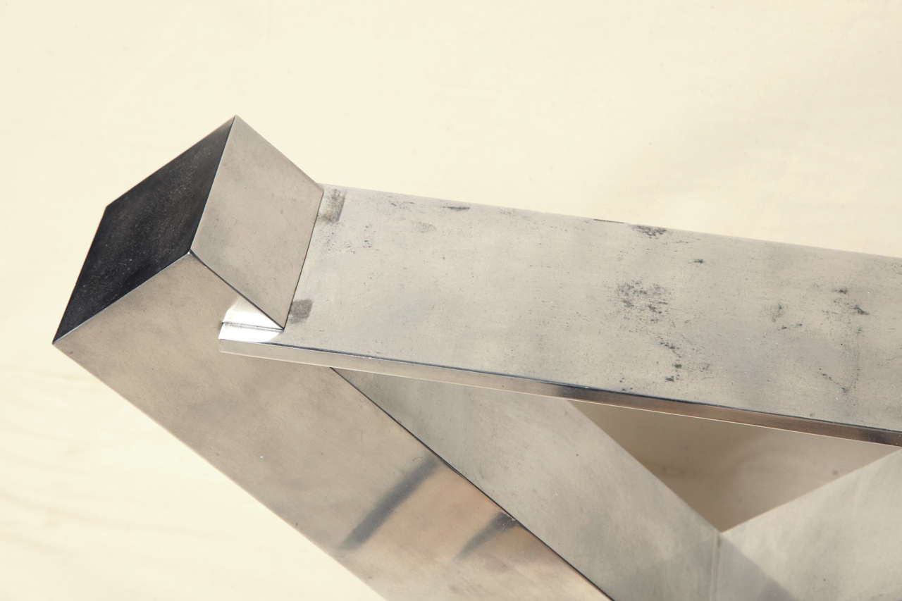 Scultura astratta in alluminio di Menashe Kadishman in vendita 2