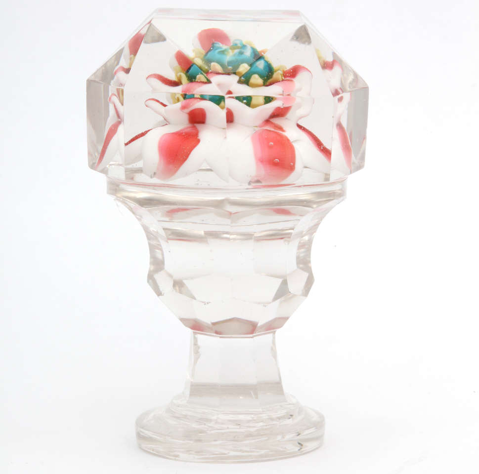 A Rare Russian Glass Paperweight Seal