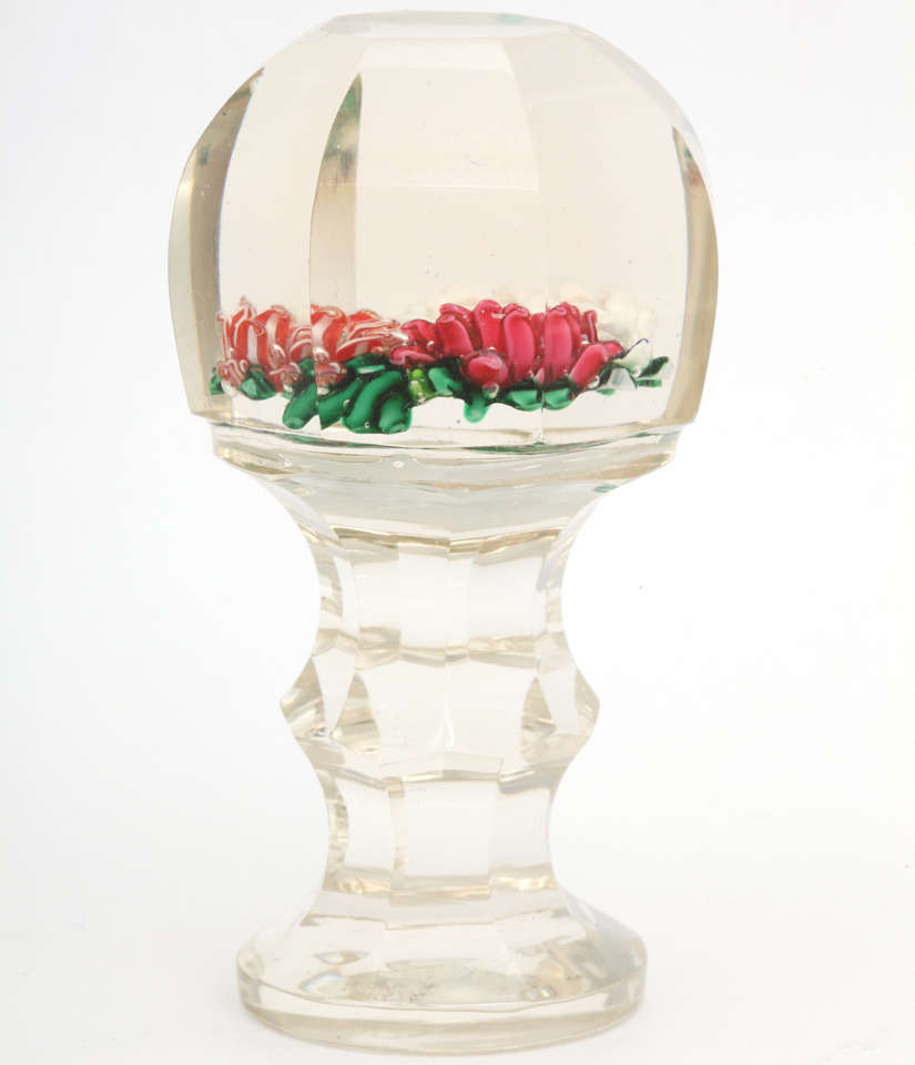 A Rare Russian Glass Paperweight Seal