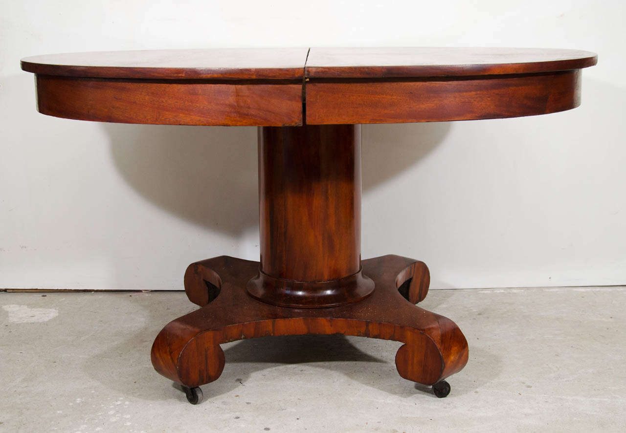 Empire 1900's Dining Room Table For Sale