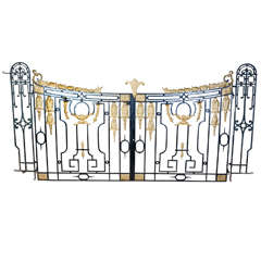 Iron gate for interior