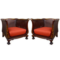 Pair of chinese armchair