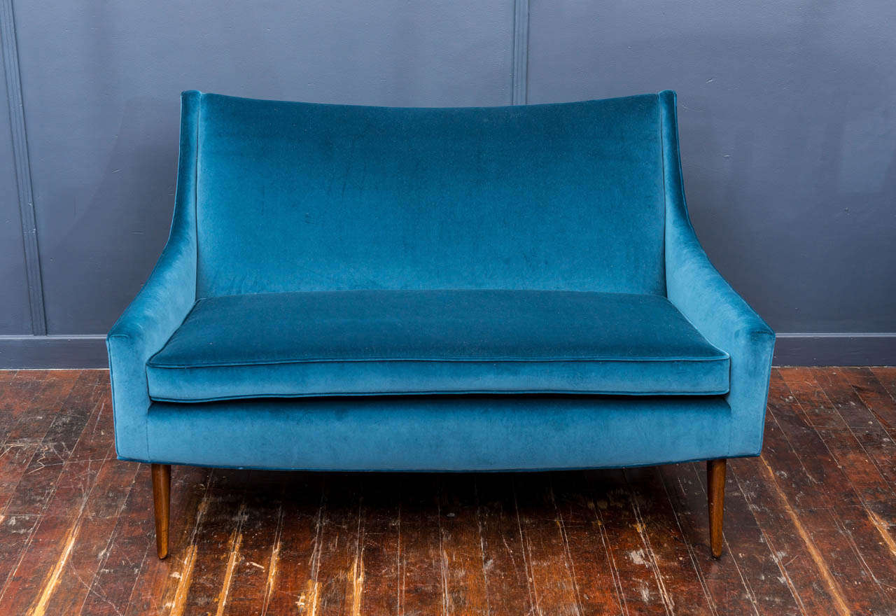 art deco loveseats