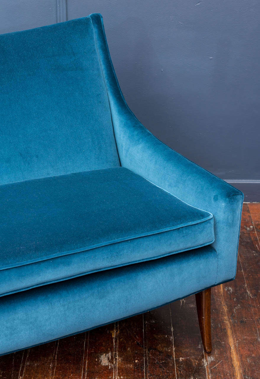 art deco love seat