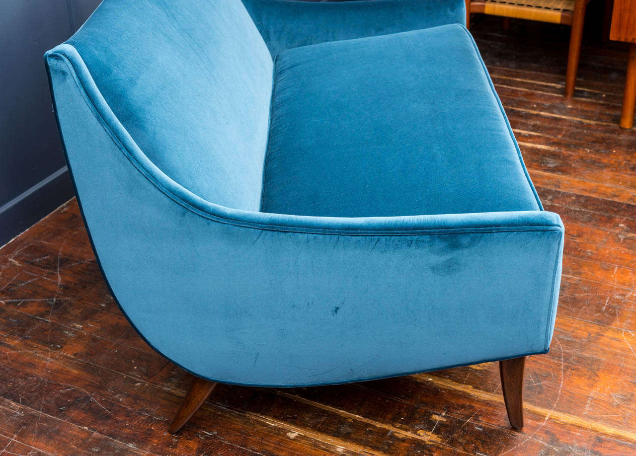 American Art Deco Loveseat