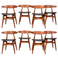 Hans Wegner CH33 Dining Chairs