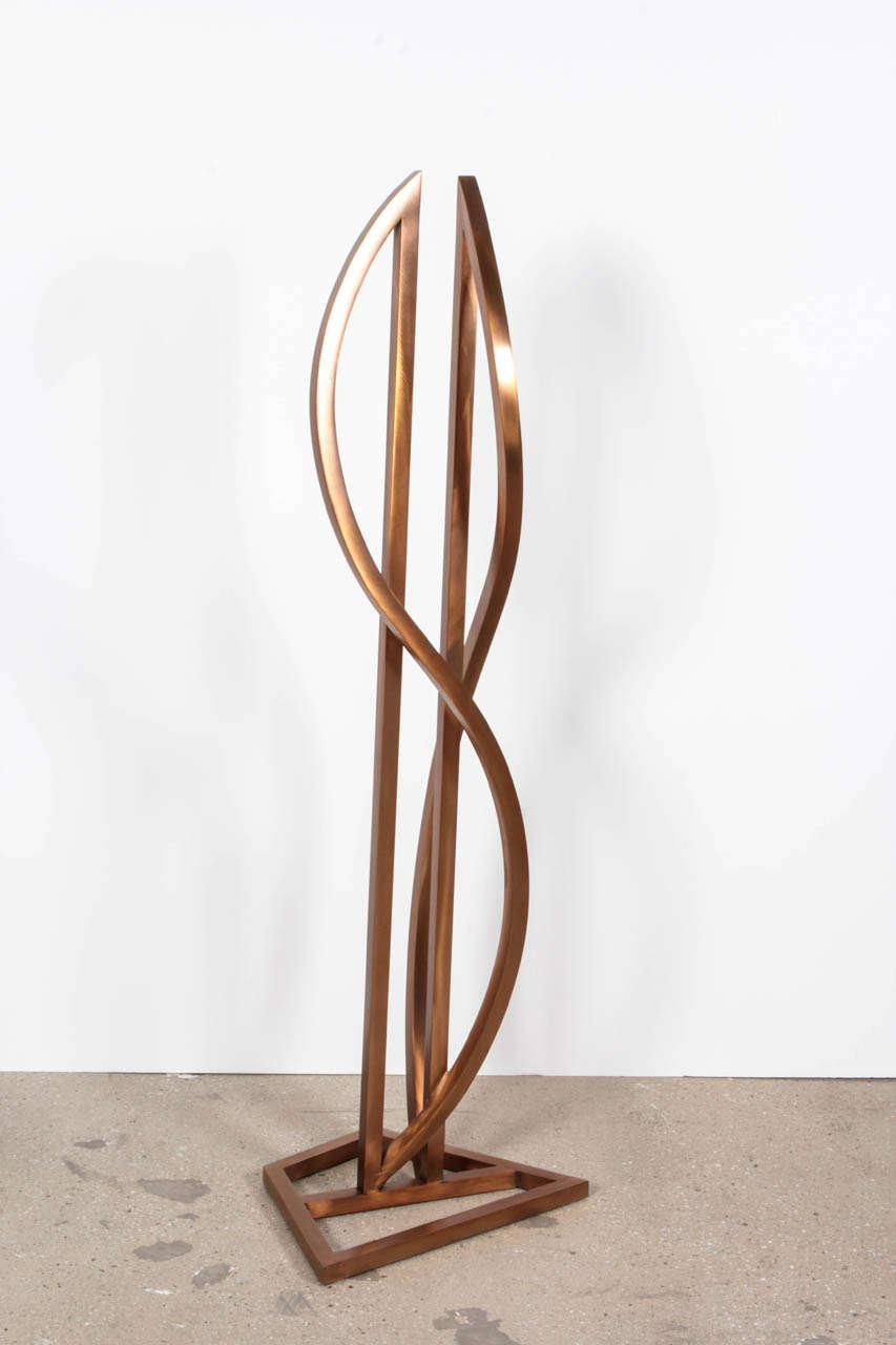 Modern Inverted Arcs at 90 Degrees with Parallel Chords, 2005 Sculpture by Arthur Carter For Sale