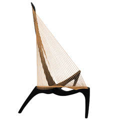Retro Harp Chair by Jorgen Hovelskov
