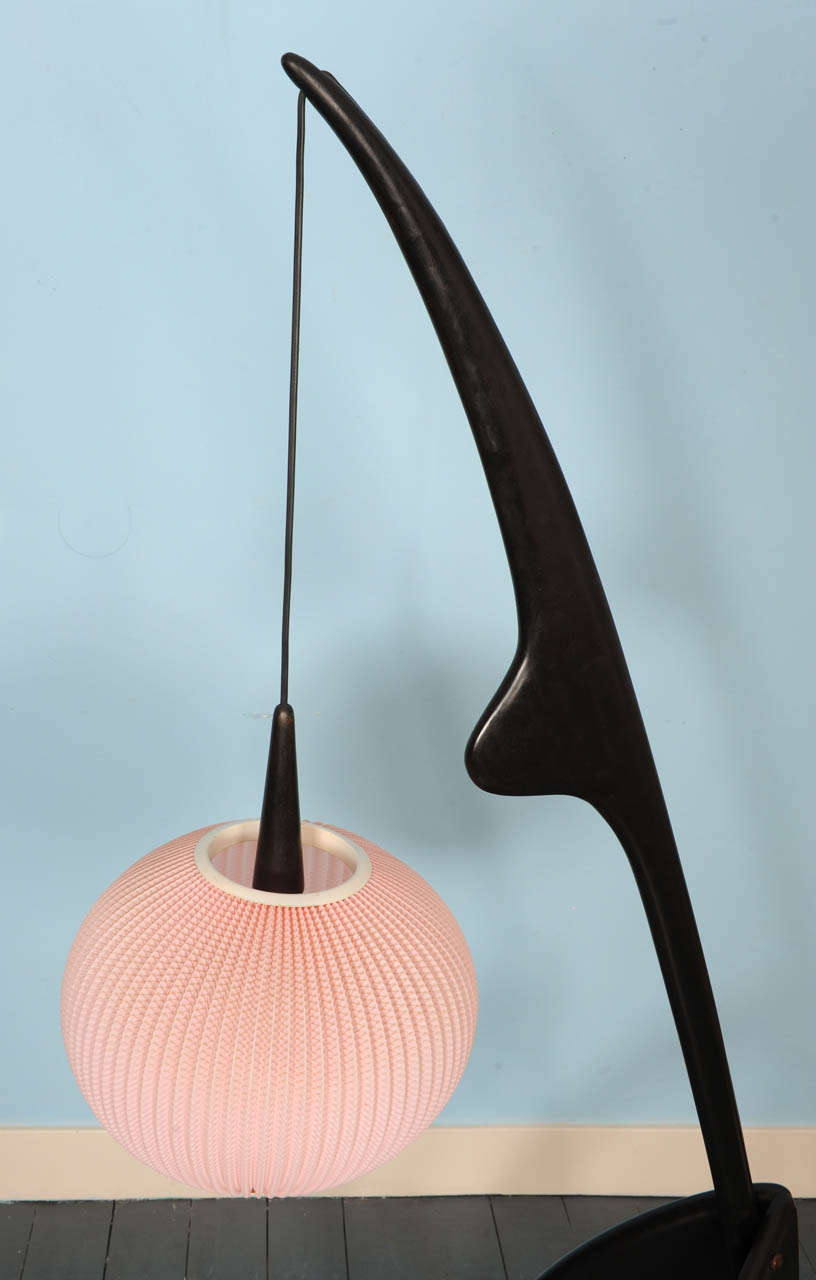 Praying Mantis Floor Lamp by Rispal In Excellent Condition In Amsterdam, NL
