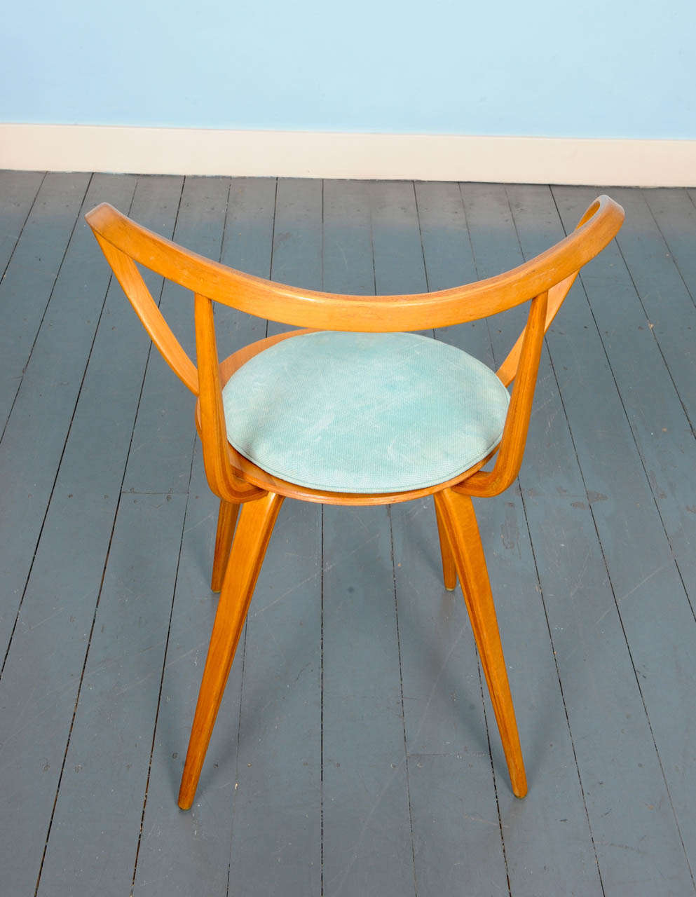 Pretzel Chair with Armrests by George Nelson In Excellent Condition For Sale In Amsterdam, NL