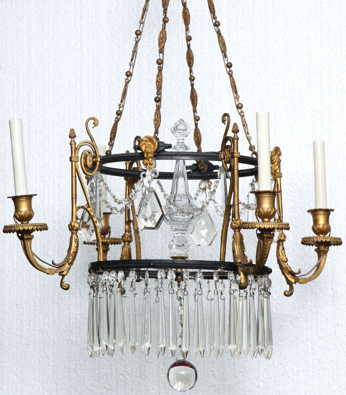Early 19th Century Neoclassical Chandelier