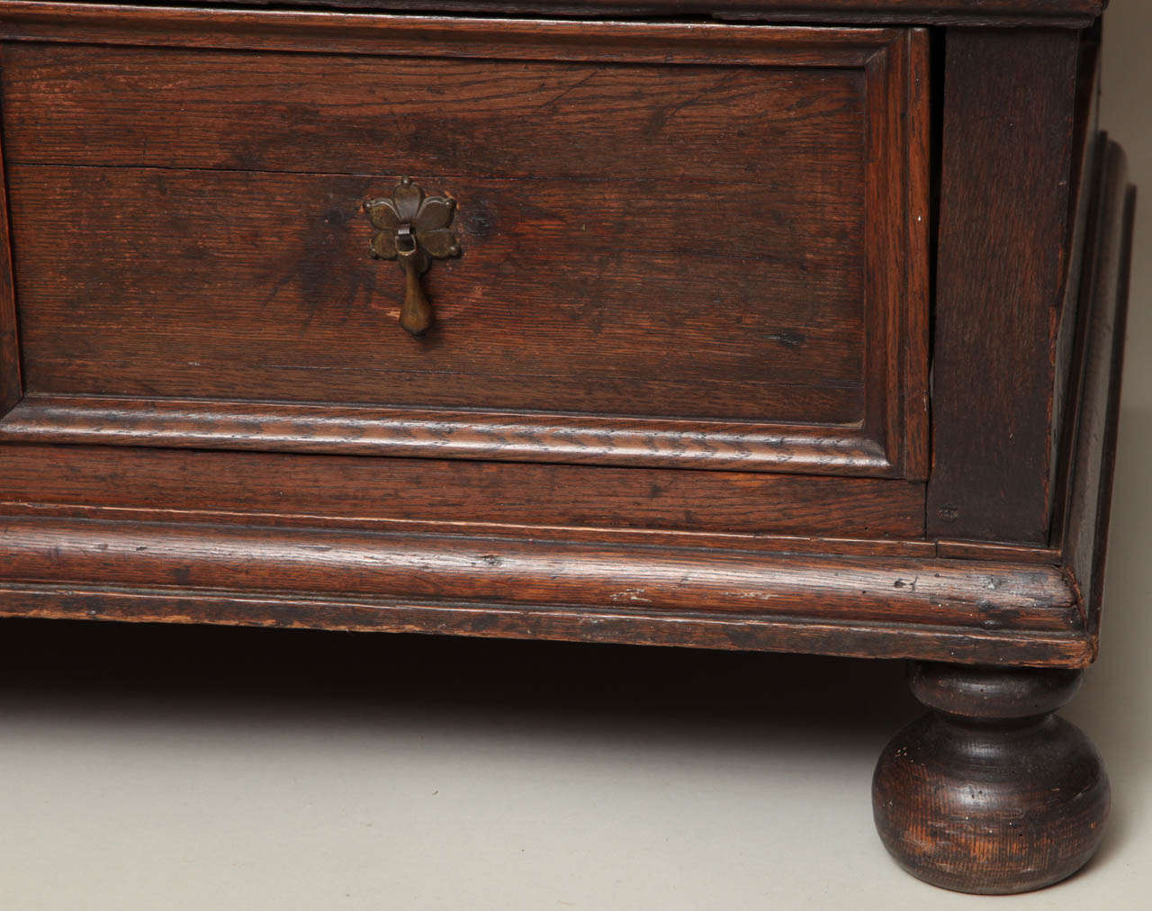 17th century oak chest of drawers