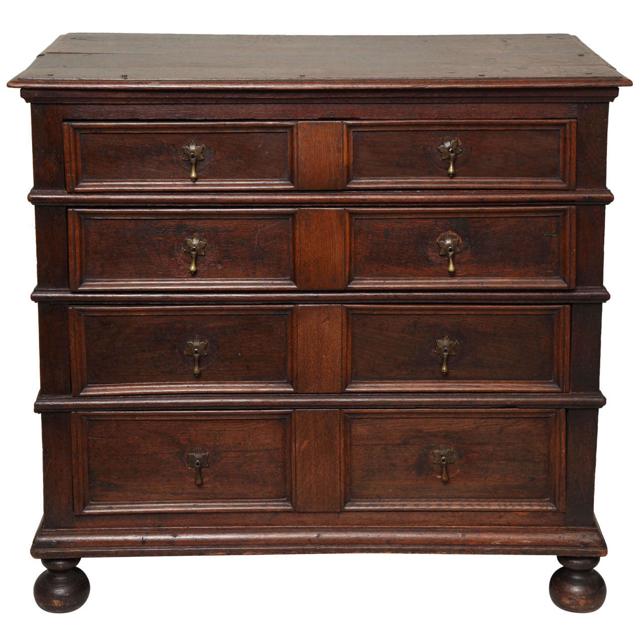17th Century English Oak Chest of Drawers