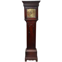 English Oak Tall Case Clock by John Smith of Winchcomb