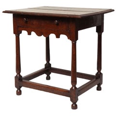 Early 18th Century English Oak Table