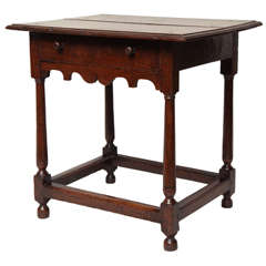 Early 18th Century English Oak Table 10