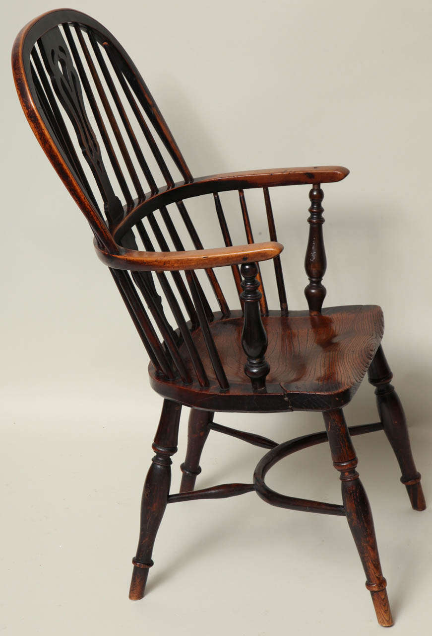 English Yew Wood Hoop Back Windsor Armchair For Sale at 1stDibs yew lumber for sale, english