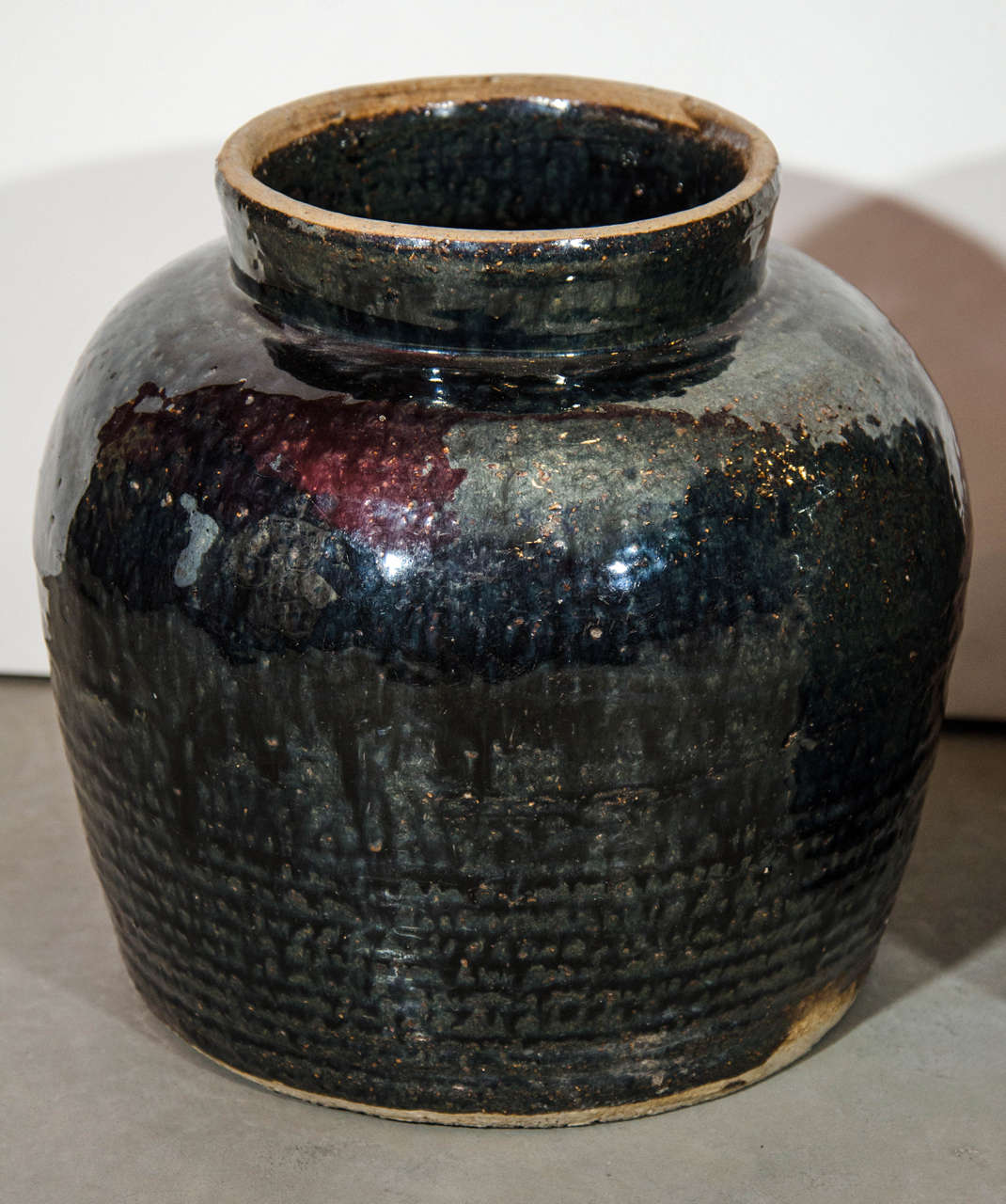 Chinese Large Antique Ceramic Food Jars