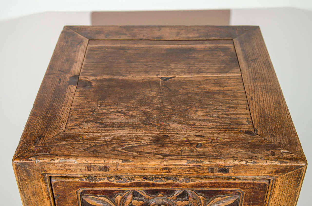 Unusual, Finely Carved 19th Century Cabinet For Sale 1