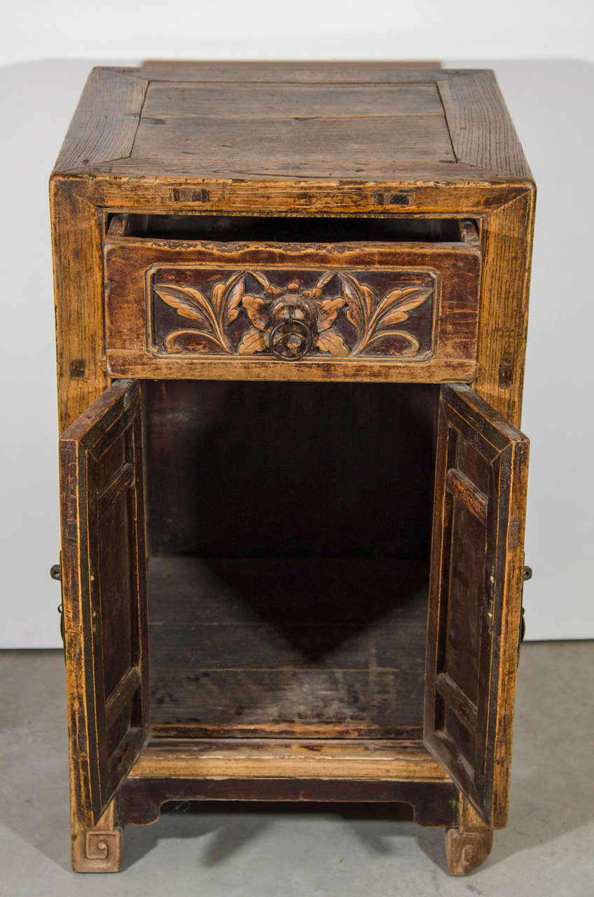 Unusual, Finely Carved 19th Century Cabinet For Sale 2